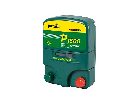 Patura πολυ-λειτουργικό μηχάνημα ηλεκτρικής περίφραξης για 230 volt + 12 volt P1500
