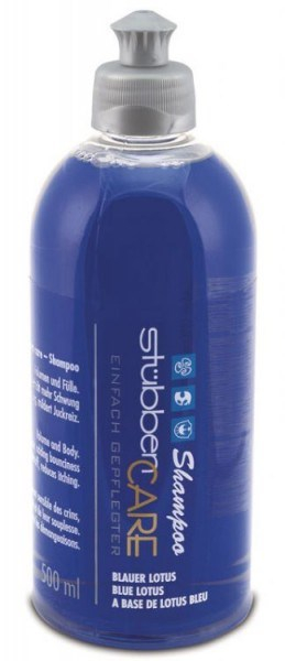Stubben Care Shampoo with Blue Lotus 500ml - με αντισηπτική βάση, βοηθά στη μείωση της πιτυρίδας